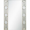 Camden Isle 25.6 x 34.6 in. Lilian Rectangular Wall Mirror, Champagne 86532